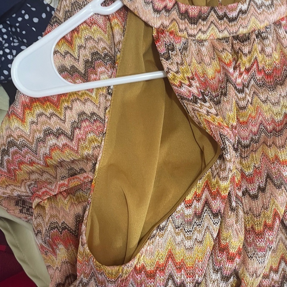 ( NEW ) Ann Taylor Multicolor Sleeveless Dress - Picture 11 of 12